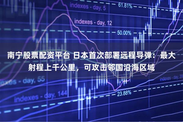 南宁股票配资平台 日本首次部署远程导弹：最大射程上千公里，可攻击邻国沿海区域